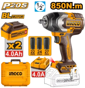 850Nm-Cordless-Impact-Wrench-CIWLI2085-–-20V-Brushless-Motor-INGCO-1-290x300 850Nm Cordless Impact Wrench (CIWLI2085) – 20V Brushless Motor | INGCO