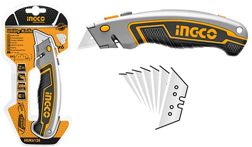 HUK6128 Utility knife-ingco HUK6128-Utility-knife-ingco