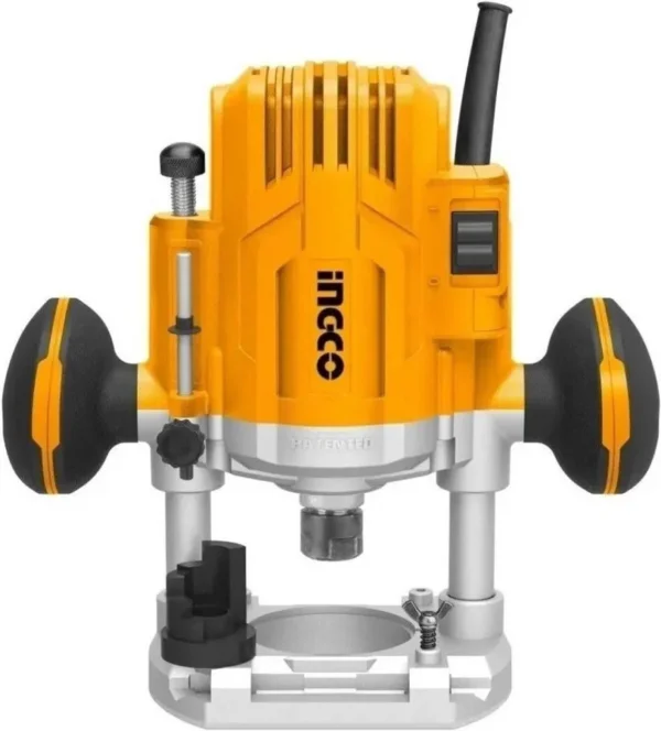 Woodl Plunge Electric Router 1600W (RT160028) – 60mm Plunge Capacity Multi-Collet System (12, 14, 12mm, 8mm, 6mm) Heavy-Duty Woodworking Shaper - 22,000 RPM High-Speed Plunge Carver with Str Woodl Plunge Electric Router 1600W (RT160028) – 60mm Plunge Capacity Multi-Collet System (12, 14, 12mm, 8mm, 6mm) Heavy-Duty Woodworking Shaper - 22,000 RPM High-Speed Plunge Carver with Str
