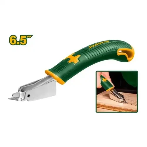 Heavy Duty 6.5 Inch Sofa Fabric Re-Upholstering, Wooden Pallet Cargo Box Deshuckling & Canvas Picture Framing Industrial Steel Staple Remover (JDQD1665) JADEVER