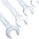 Taparia DEP 08 Double Ended Open Spanner Set (8 Pcs) - 6x7mm to 20x22mm Chrome Vanadium Steel, Hardened & Tempered