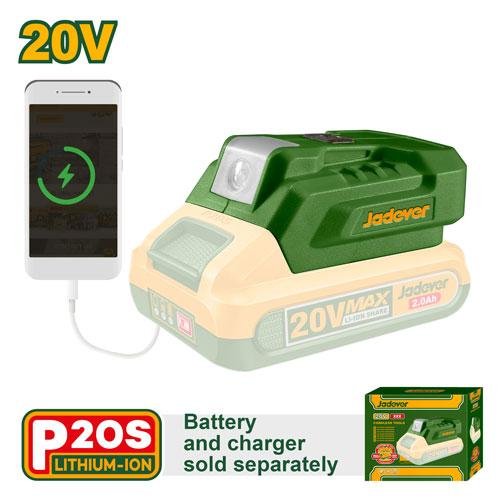 Jadever 20V USB Power Supply Adapter -JDUCP118 Jadever-20V-USB-Power-Supply-Adapter-JDUCP118