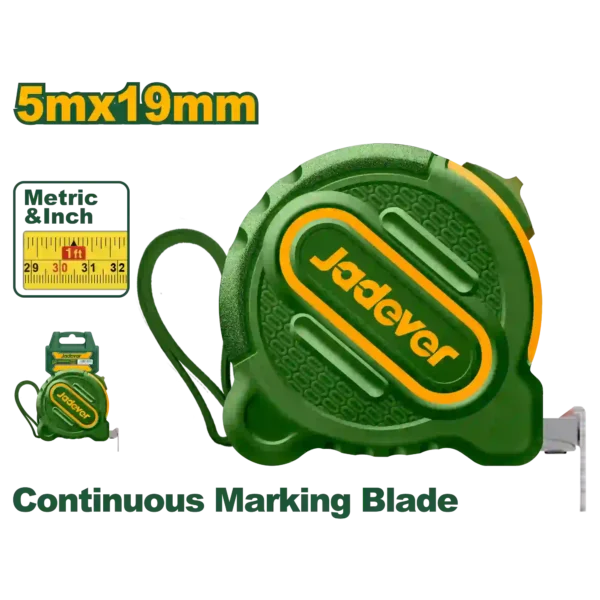 Jadever 5m Steel Measuring Tape (JDMT1220) Jadever-5m-Steel-Measuring-Tape-JDMT1220