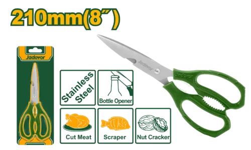 Jadever 8 Inch Stainless Steel Kitchen Scissors (JDSX1602) Jadever-8-Inch-Stainless-Steel-Kitchen-Scissors-JDSX1602