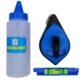 Taparia Chalk Line Reel Set (CLRS) (3) Taparia Chalk Line Reel Set (CLRS) – Quick Release Chalk Line, Blue Powder Container and Mini Line Level Indicator